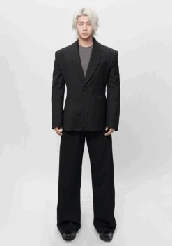 Structured Asymmetric Embroidered Lapel Tailored Blazer 16 Structured Asymmetric Embroidered Lapel Tailored Blazer -Modern Wear Shop Screenshot2025 06 19175553