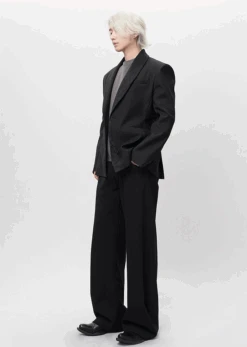 Structured Asymmetric Embroidered Lapel Tailored Blazer 17 Structured Asymmetric Embroidered Lapel Tailored Blazer -Modern Wear Shop Screenshot2025 06 19175605