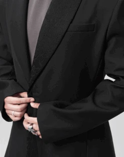 Structured Asymmetric Embroidered Lapel Tailored Blazer 15 Structured Asymmetric Embroidered Lapel Tailored Blazer -Modern Wear Shop Screenshot2025 06 19175727