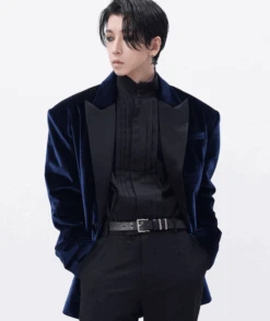 Oversized Wide-Fit Velvet Blazer With Contrast Lapel -Modern Wear Shop Screenshot2025 06 19180756