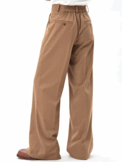 Pleated Wide Leg Trousers With Tailored Waistband And Belt Loop 15 Pleated Wide Leg Trousers With Tailored Waistband And Belt Loop -Modern Wear Shop Screenshot2025 07 06214207