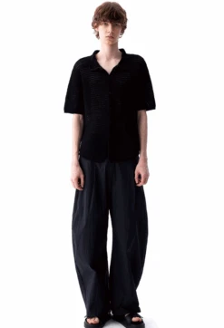 Open Knit Button Down Short Sleeve Shirt With Collar 17 Open Knit Button Down Short Sleeve Shirt With Collar -Modern Wear Shop Screenshot2025 07 10202320