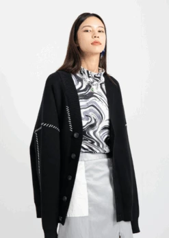 Contrast Stitch Oversized Cardigan 9 Contrast Stitch Oversized Cardigan -Modern Wear Shop Screenshot 1 c4b31f72 18b3 4a78 af6f 15e151cb317f