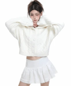 Textured Knit Short Button Cardigan With Sailor Collar 10 Textured Knit Short Button Cardigan With Sailor Collar -Modern Wear Shop Screenshot 2024 09 28 141122