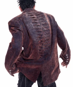Vintage Wash Fossil Spine Pattern Blazer -Modern Wear Shop Screenshot 2024 11 18 011505