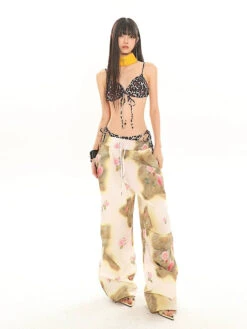 Leopard Print Tie-Front Triangle Bikini Set -Modern Wear Shop a346eb83bafb2fe6cf3de0e4dd646b8d