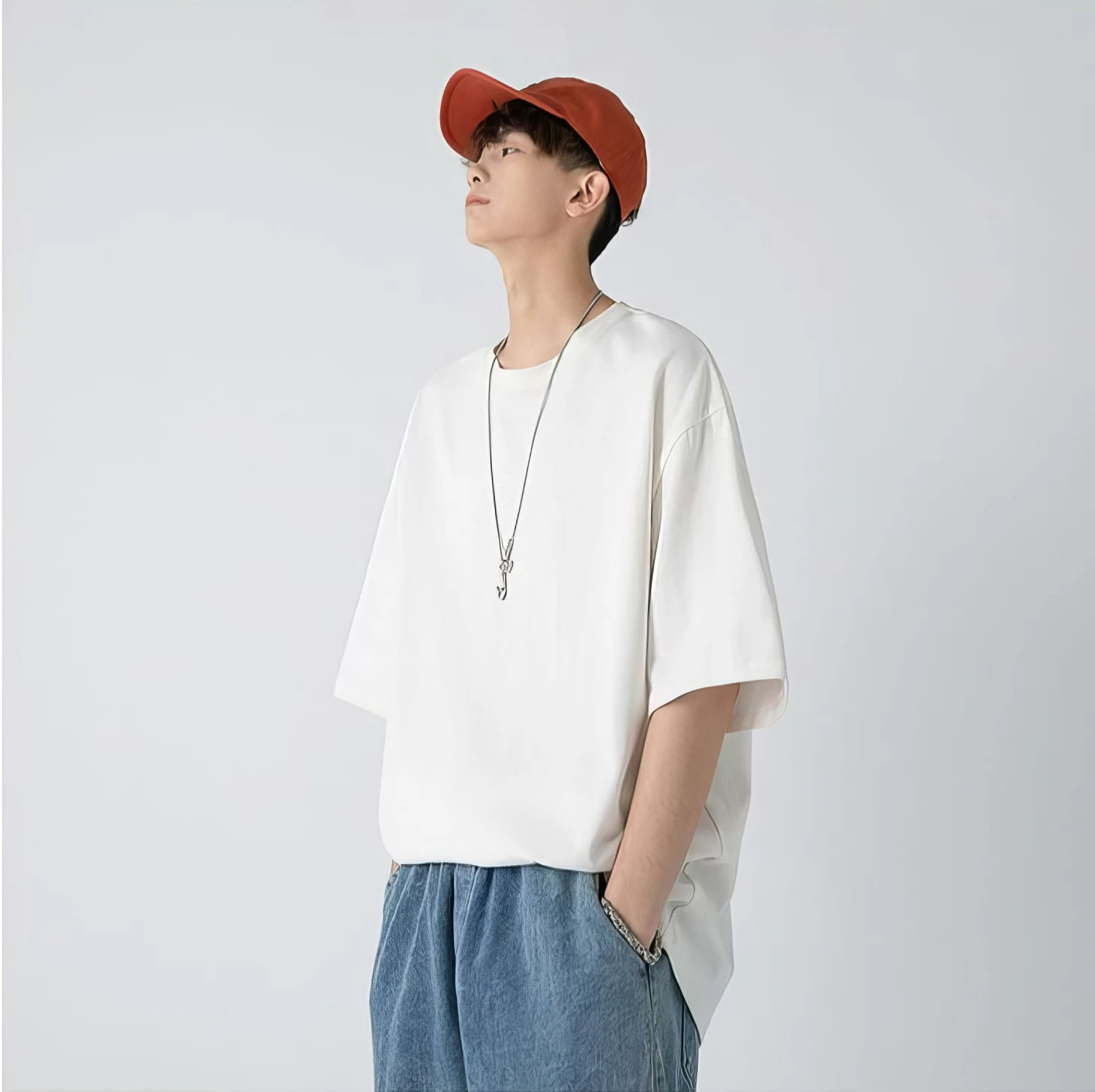 Drop Shoulder Classic T-Shirt 3 Drop Shoulder Classic T-Shirt - Image 3