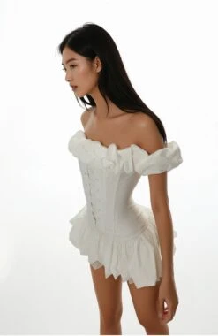 Ruffle Off Shoulder Corset Top And Micro Mini Skirt Two-Piece Set -Modern Wear Shop a49c2de4adb79436196e44b96aaf33fd 03ea44a7 33ce 408a 91d3 2e7b7fb0cb2e