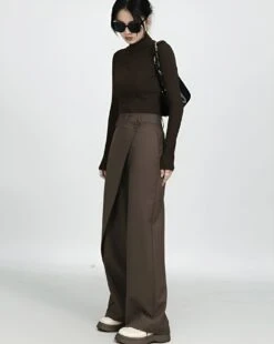 High-Waist Wide-Leg Pareo Tailored Pants -Modern Wear Shop a7b539a9500ee363bf7e9e5b87d999eb