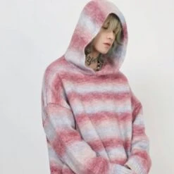 Oversized Pastel Striped Ribbed Hem Hoodie Sweater 21 Oversized Pastel Striped Ribbed Hem Hoodie Sweater -Modern Wear Shop ac3c8b0adf370c98970d731ca78ab8d9