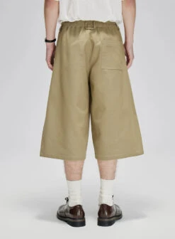 Elastic Waist Wide Leg Pleated Longline Bermuda Shorts 13 Elastic Waist Wide Leg Pleated Longline Bermuda Shorts -Modern Wear Shop aed1839fc9faf1fbdd819362869a3f8b