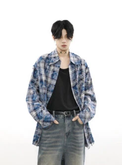 Plaid Tye-Dye Print Flannel Shirt 19 Plaid Tye-Dye Print Flannel Shirt -Modern Wear Shop b07c3897a5ed460a333ca3ab5a976ec9