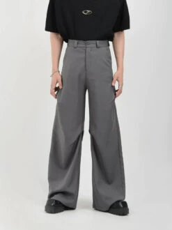 Wide Leg Belted Trousers With Pleated Detail 20 Wide Leg Belted Trousers With Pleated Detail -Modern Wear Shop b11c2d36bac770650e0659b14fd0d9b9