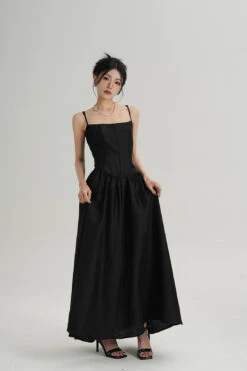 Adjustable Spaghetti Strap Corset Bodice Maxi Dress -Modern Wear Shop b228e624d194a0c8d479ec153fa6ff0d