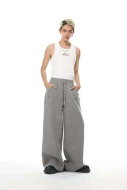 Oversized Cropped Zip Hoodie And Wide-Leg Sweatpant Tracksuit Set 35 Oversized Cropped Zip Hoodie And Wide-Leg Sweatpant Tracksuit Set -Modern Wear Shop b72c16dde26cc5b0a328bc759b4a3024