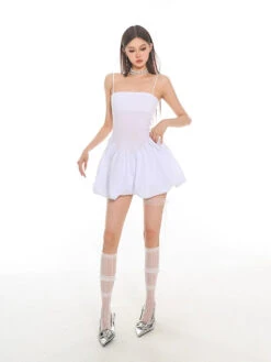 Sleeveless Spaghetti Strap Bubble-Skirt Skater Dress -Modern Wear Shop b9202cfbc7c34a57c4639df931a70dcf 892d182f 1759 4a4f ada7 48e3b42757b7