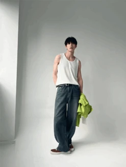 Slim Tapered Ribbed Tank Top -Modern Wear Shop ba3ea510351dcf74a1d981d444c364ae