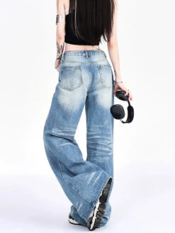 Vintage Faded Washed Wide-Leg Denim Jeans 19 Vintage Faded Washed Wide-Leg Denim Jeans -Modern Wear Shop bab2605a74ae3dd1731d2b7676e7fc81
