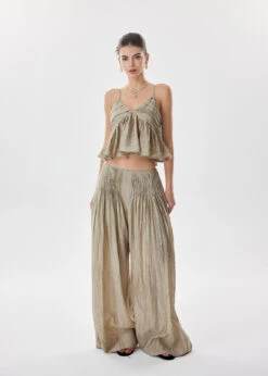 Crinkle Textured Flowy Cami Top And Wide Leg Pleated Pants Two-Piece Set -Modern Wear Shop bbe1296dabad27686d144942f4608a07 4cde4be6 4325 4ecf 9163 26232c4ffc80