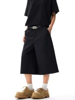 Wide Leg Tailored Bermuda Shorts 13 Wide Leg Tailored Bermuda Shorts -Modern Wear Shop bcebb0199f09e845e167bd88a0903f7e