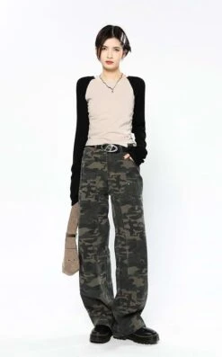 Ruched Side Baseball Long Sleeve T-Shirt -Modern Wear Shop be30e85932d605af5898a7d0ef35a41d