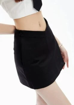 Asymmetric V-Cut Mini Skirt With Side Slit 29 Asymmetric V-Cut Mini Skirt With Side Slit -Modern Wear Shop be8044de58eb3c73444d3d31be308cc0