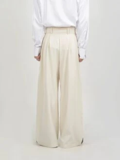 Wide Leg Belted Trousers With Pleat Detail 22 Wide Leg Belted Trousers With Pleat Detail -Modern Wear Shop bef27784a9fd579be81df834b9fd1a79