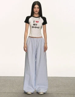 Striped Wide-Leg Elastic Waist Drawstring Pants -Modern Wear Shop bf05f51de6484744296466577fc95562