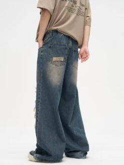 Faded Distressed Patchwork Jeans 18 Faded Distressed Patchwork Jeans -Modern Wear Shop c3db9d91903ac72c380d4cfd2067eaa1