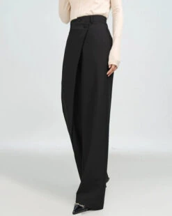 High-Waist Wide-Leg Pareo Tailored Pants -Modern Wear Shop c4901e28c23c7f9a0953b894f750631a