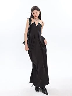 Spaghetti Strap Ruched Maxi Dress 23 Spaghetti Strap Ruched Maxi Dress -Modern Wear Shop c4bbec63f73008ceb277493194a3b871
