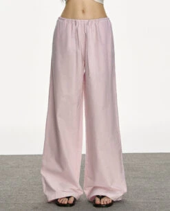 Striped Wide-Leg Elastic Waist Drawstring Pants -Modern Wear Shop c57c812994a4f3b801ce72282ddad9c7