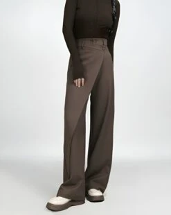 High-Waist Wide-Leg Pareo Tailored Pants -Modern Wear Shop c7b28352719e20e494216dcbd9d735f6