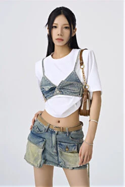 Sandblast Utility Cargo Denim Mini Skirt 13 Sandblast Utility Cargo Denim Mini Skirt -Modern Wear Shop ca6f7d380c18b7eeab13a4030be50fa9