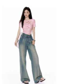 Tie Front Cutout Ribbed Short Sleeve Crop Top -Modern Wear Shop cc3a0a2f61e748f3c11d8bbe83865613