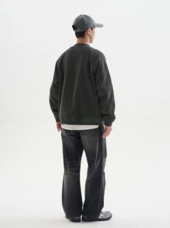 Button-Up Textured Knit Bomber Jacket -Modern Wear Shop cfd8f39a145c824dbd5ee3892824c72b