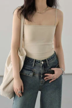 Slim Spaghetti Strap Top -Modern Wear Shop d090c0420efa36c8eec3860a185961e7
