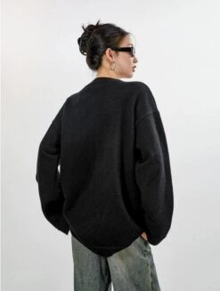 Ribbed Trim Zip-up Cardigan With Button Details 32 Ribbed Trim Zip-up Cardigan With Button Details -Modern Wear Shop d395655e6effed0412130146b529015b