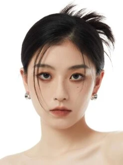 Studded Huggie Earrings -Modern Wear Shop d3fce11a5e313eb4689716eb10b5a54c