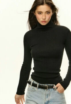 Slim Ribbed Turtleneck Sweater 26 Slim Ribbed Turtleneck Sweater -Modern Wear Shop d5c5dcbe41bac551d1327f69fe3cefb2