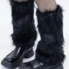 Faux Fur Leg Warmers