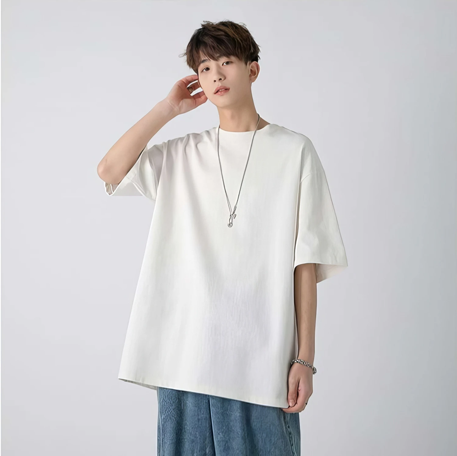 Drop Shoulder Classic T-Shirt 1 Drop Shoulder Classic T-Shirt