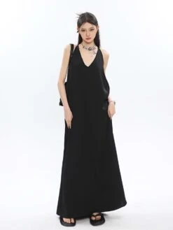 Low Neck Maxi Dress -Modern Wear Shop dad29c91a7636c55fda9ee5a8e5e3202