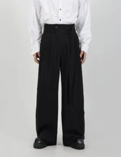 Wide Leg Belted Trousers With Pleat Detail 25 Wide Leg Belted Trousers With Pleat Detail -Modern Wear Shop dd6863f0e31c4f3a2e7230185ab7c1b7