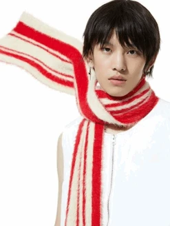 Zebra Stripe Plush Hooded Scarf 18 Zebra Stripe Plush Hooded Scarf -Modern Wear Shop de43f1e2cccddd903ef255054a0f5db5 1