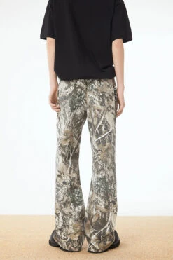 Camo Print Wide-Leg Drawstring Trousers -Modern Wear Shop deb11dcbf59532f0d431eca067da1de2