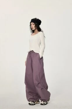 Long Sleeve Scoop Neck Soft Jersey Top -Modern Wear Shop e17a1dbe158f7d4a02cae76d2327b0bb