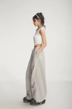 Drawstring Wide-Leg Parachute Jogger Pants 39 Drawstring Wide-Leg Parachute Jogger Pants -Modern Wear Shop e47a774348ca24ebd58ed1308abbc694