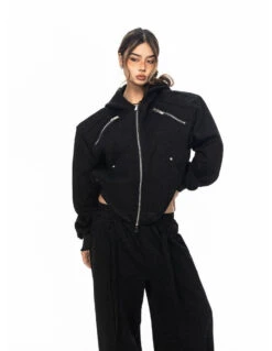 Zippered Hoodie And Jogger Lounge Set -Modern Wear Shop e593b5e3e556ea860c31b8958746f610