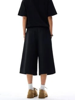 Wide Leg Tailored Bermuda Shorts 18 Wide Leg Tailored Bermuda Shorts -Modern Wear Shop e685ab0fbf0e7403715953ac5959f954